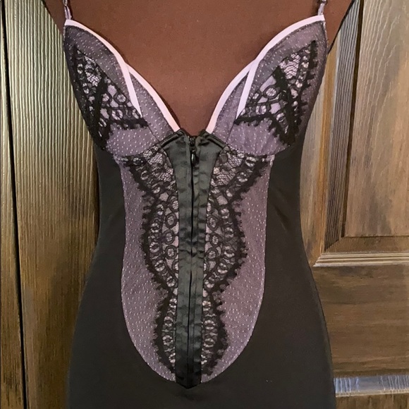 La Perla Italy Black Label Eyelash Lace Slip - Picture 3 of 10